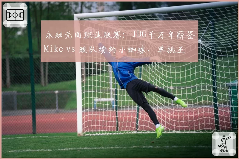 永劫无间职业联赛:JDG千万年薪签Mike vs 狼队续约小蜘蛛,单挑王之争